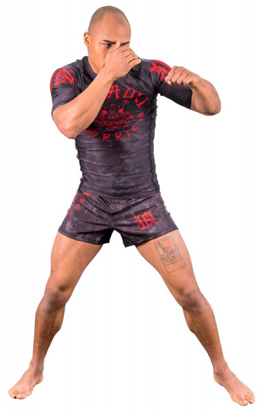 OKAMI Fight Shorts Warrior Black